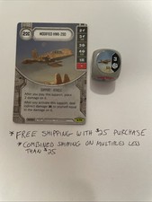 Star Wars Destiny Legacies Set Single Die  Card - Modified HWK-290 70 Rare
