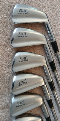 TZ GOLF - VINTAGE RARE Wilson Staff Tour BLADES, 2-SW Irons Reg