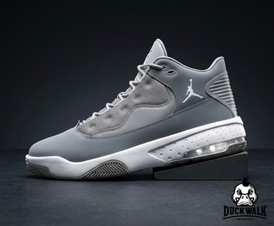 Nike Air Jordan Max Aura 2 Shoes Cool Gray White CK6636-012 Men's Sizes NEW