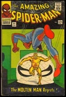 Amazing Spider-Man #35 Nice Unrestored Silver Age Ditko Marvel Comic 1966 FN