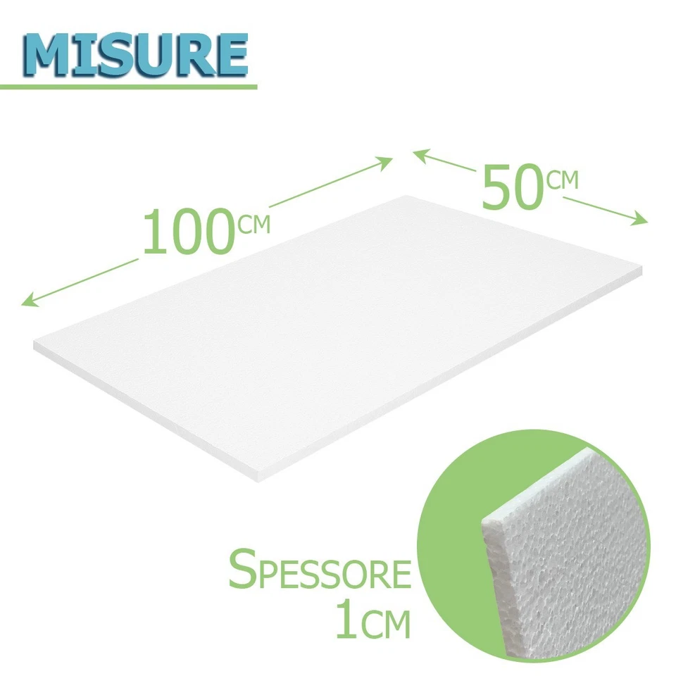 25/50 Stk Styropor Platten Vielseitig 100x50cm Dicke 1cm Transport Verpackungen - Bild 4 von 4