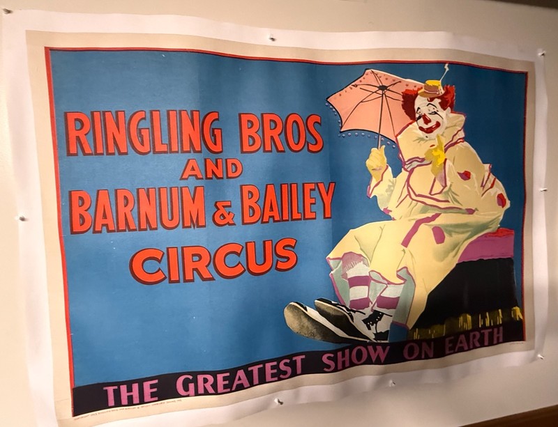 Ringling Bros. & Barnum & Bailey Circus FELIX ADLER Canvas Banner