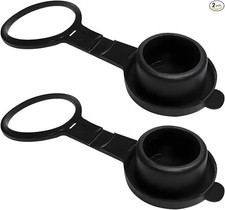 Universal 12V Car Cigarette Lighter Plug Cover, Dustproof Waterproo Size: 2PCS
