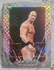 Stone Cold Steve Austin WWE Topps Chrome 2026 X-Fractor