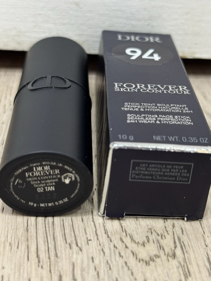 Dior Forever Skin Contour Sculpting Bronzing Face Stick 02 Tan 24h Wear 0.35 NIB - Image 4 of 4