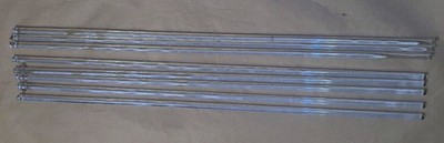 RH 4 Crystal Glass Rods Replacement Chandelier Sconce Lamp Pendant Tim Oulton
