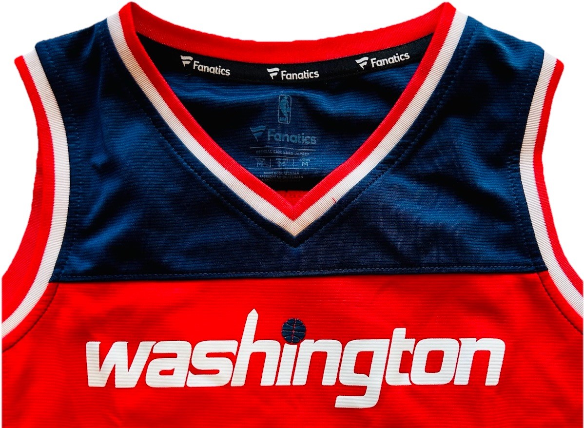 Fanatics NBA Washington Wizards Rui Hachimura #8 Jersey Sz M