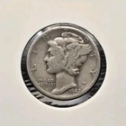 1942-D Mercury Dime 90% Silver US Mint Denver
