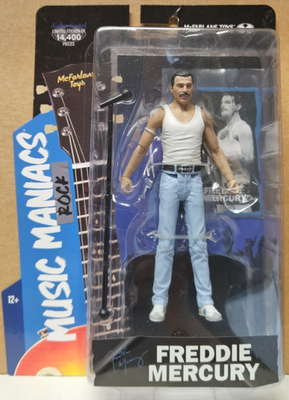 FREDDIE MERCURY - Queen - McFarlane Toys Music Maniacs Rock 6