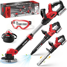 Kids Tool Set, 3-in-1 Toy Leaf Blower, Weed Wacker Hedge Trimmer
