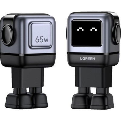 UGREEN Uno RG 65W 3-Port GaN Fast Charger EU Wall Charger Black (Universal)