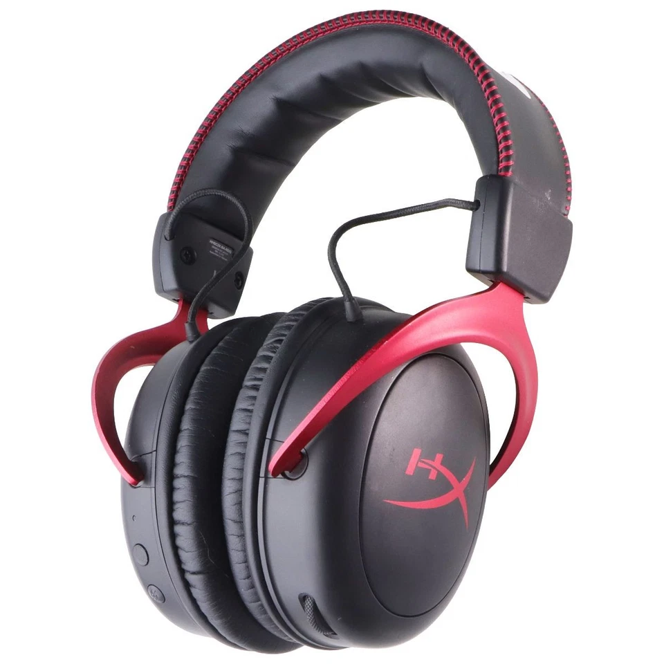 DEFECTIVE HyperX Cloud II Wireless Headset for PC, PS4/PS5, Switch Black/Red - Image 2 of 4