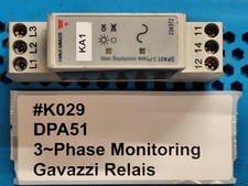 DPA51 3~Phase Monitoring Gavazzi Relay Series Installation 400V Eltako Bosch Siemens
