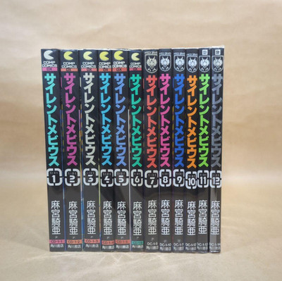 SILENT MOBIUS Japanese Ver Complete Full Comics Manga Set Vol.1-12