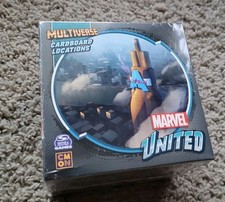 Marvel United Multiverse Cardboard Locations CMON Kickstarter Exclusive New 