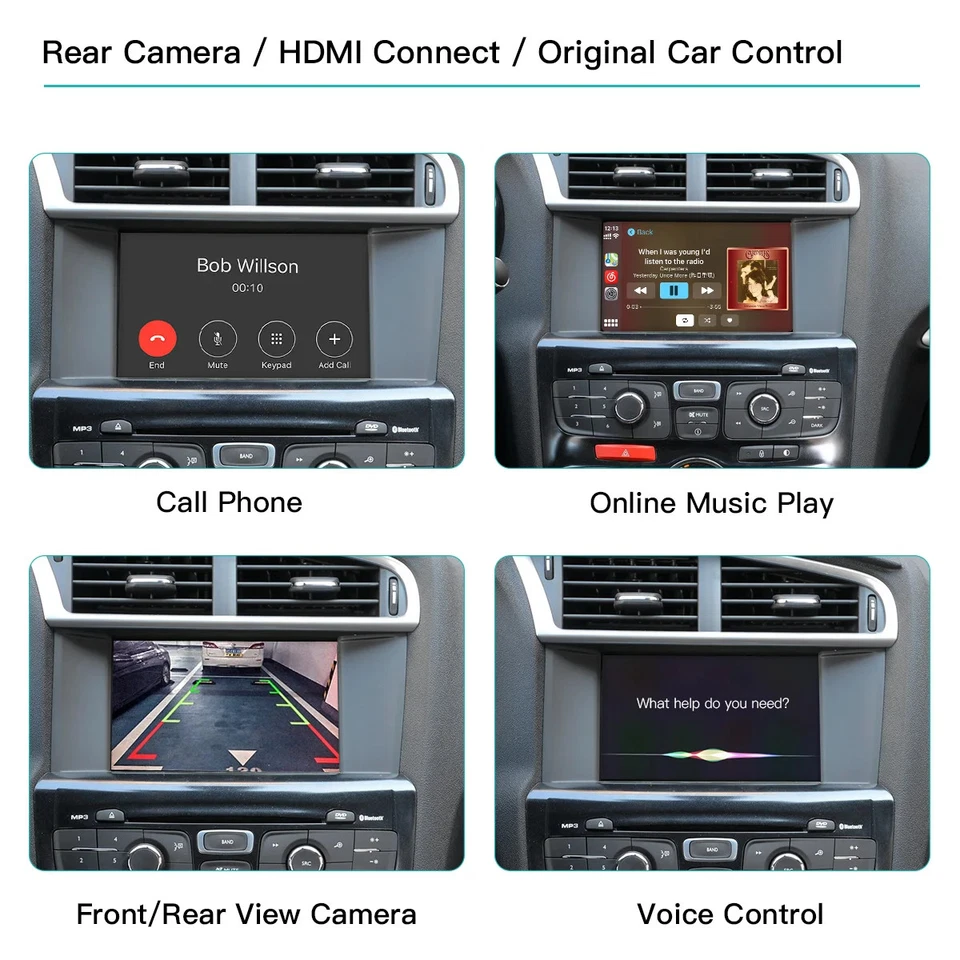 Drahtloser CarPlay/Android Auto Adapter – MirrorLink, Rückfahrkamera - Bild 4 von 4