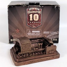 2009 Houston Astros SGA Bronze Minute Maid Park Collectible With Original Box