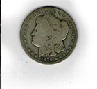 1879-CC  Morgan Silver Dollar - 90% Silver  US Coin