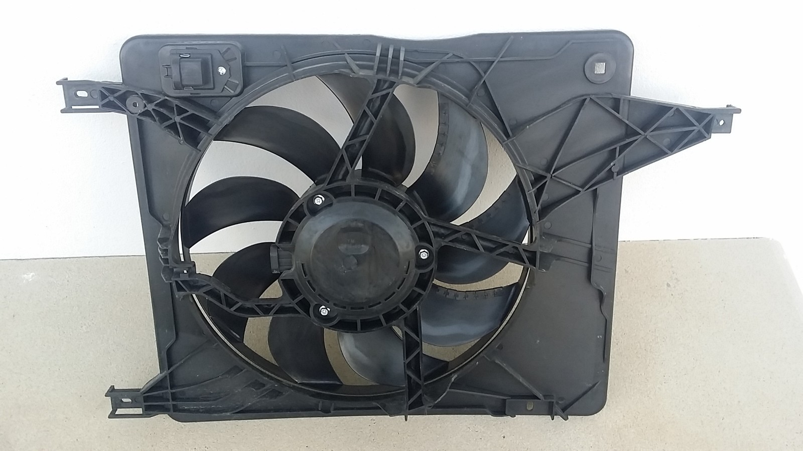 Electric Fan for Nissan Qashqai Radiator Cooling Motor Fan Blades-image