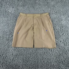 Nike Golf Shorts Mens ' 34 Beige Tan Chino 34x10 