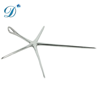 Freeform Starfish Pendant Setting with Freeform Prongs Mounting