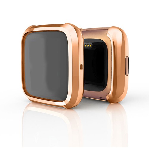 Für Fitbit Versa 2 Tpu Clear Case Full Cover Screen Portector Cases Cover U 🔥 - Zdjęcie 8 z 16
