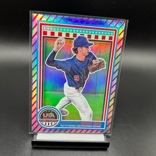 2025 Panini Stars & Stripes USA Baseball Parallels - Green, Stars & Stripes - Picture 166 of 227