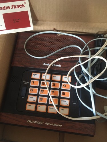 VINTAGE RADIO SHACK DUOFONE - Zdjęcie 6 z 6