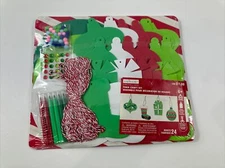 Christmas Craft Foam Shapes Creatology Activity Kit Makes 24