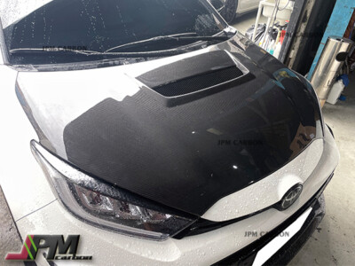 JPM Carbon Fiber Engine Bonnet Hood for GR MN Style GR Yaris 2020+ CF