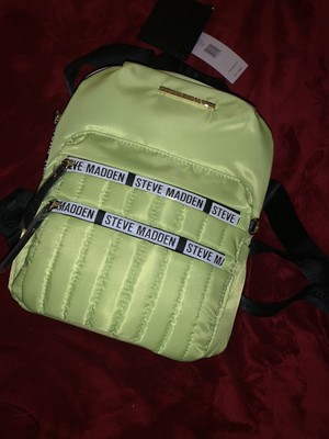 steve madden neon backpack