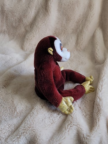 Ty Beanie Baby THE MONKEY Chinese ZODIAC NWT w/ Tag Protector - Picture 4 of 8