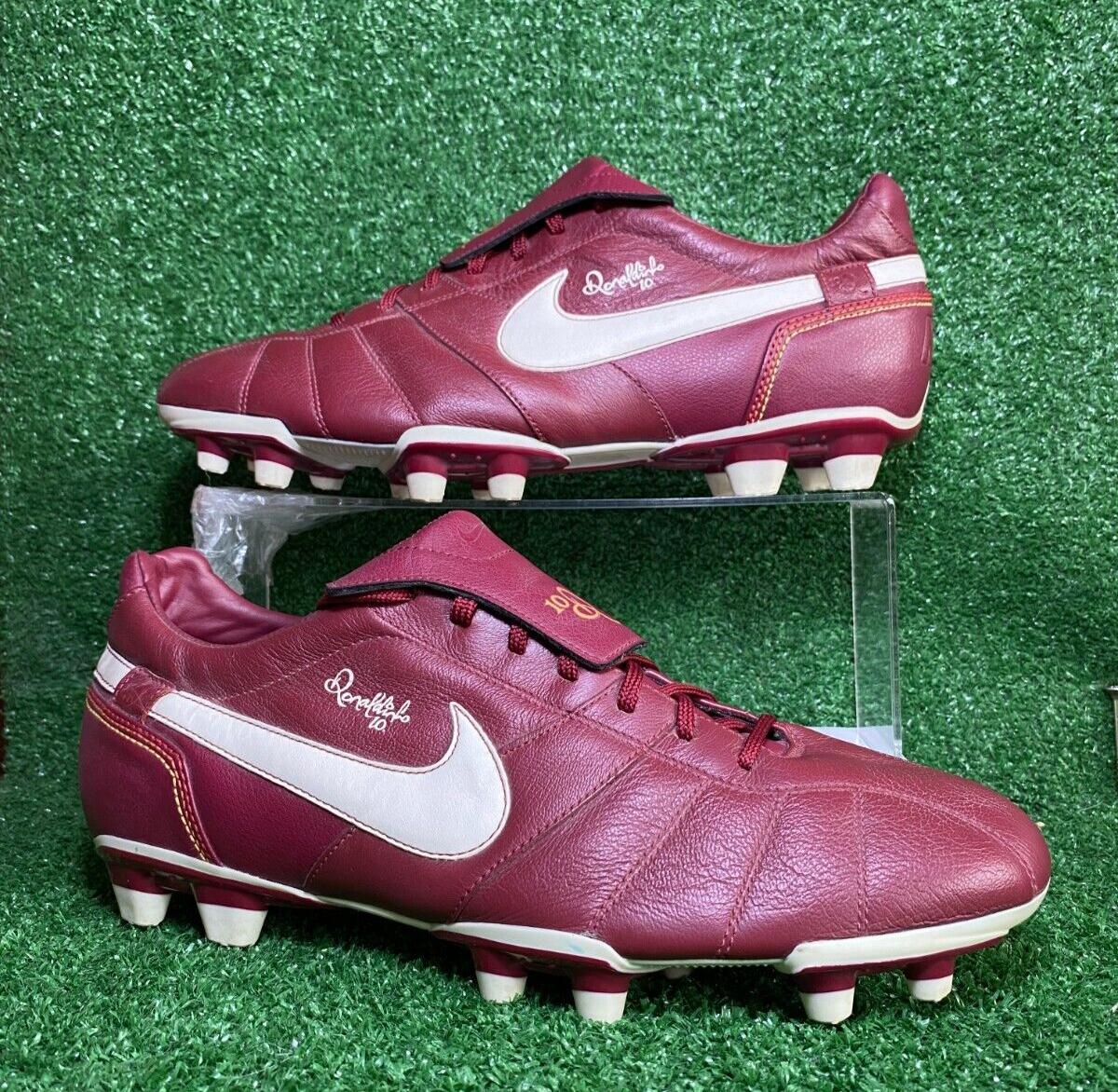 NEW 2007 Nike GURI R10 FG Tiempo Legend Leather Ronaldinho NEW 2007 Nike GURI R10 FG Tiempo Legend Leather Ronaldinho