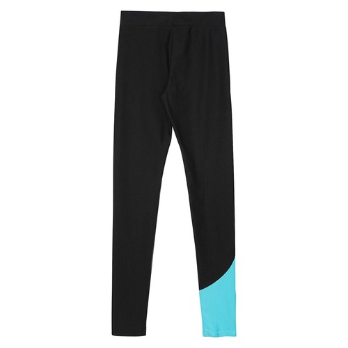 Kids Girls Figure Skating Colorblock Stretchy Ice Skating Pants Sport Bottoms - Picture 114 of 249