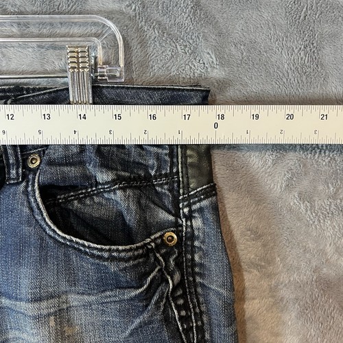 Vintage ANTIK Denim Jeans Embroider Bootcut Stretch Size 30 "Flaws" - Picture 10 of 15