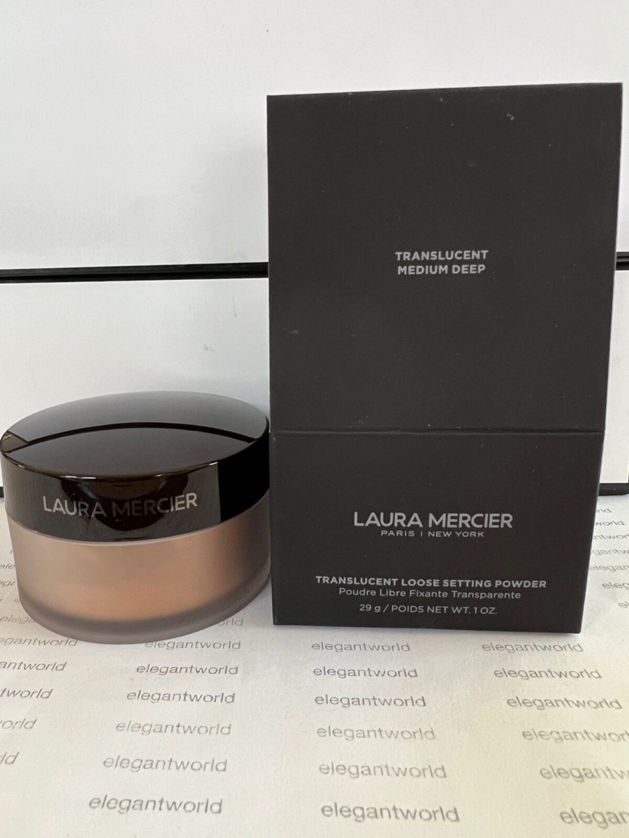 LAURA MERCIER Translucent Loose Setting Powder 1oz/29g MEDIUM DEEP