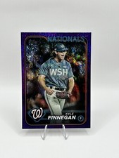 2024 Topps Series 1 Kyle Finnegan Purple Foil  /799 #753 Washington Nationals