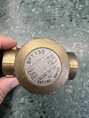 Spirax Sarco BPT13S Ausgeglichen Druck Thermostat Dampf PMAl6bar50CPMO13bar