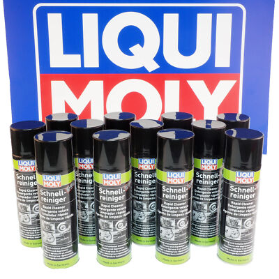 12x Schnellreiniger LIQUI MOLY 3318 Bremsenreiniger Bremsen Reiniger Teile 500ml