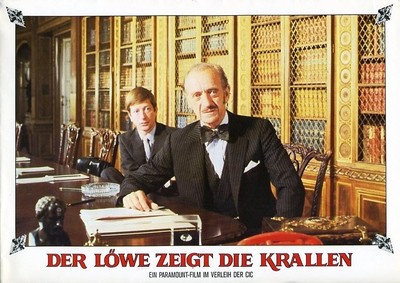 Der Löwe zeigt die Krallen ORIGINAL Aushangfoto Burt Reynolds / David Niven