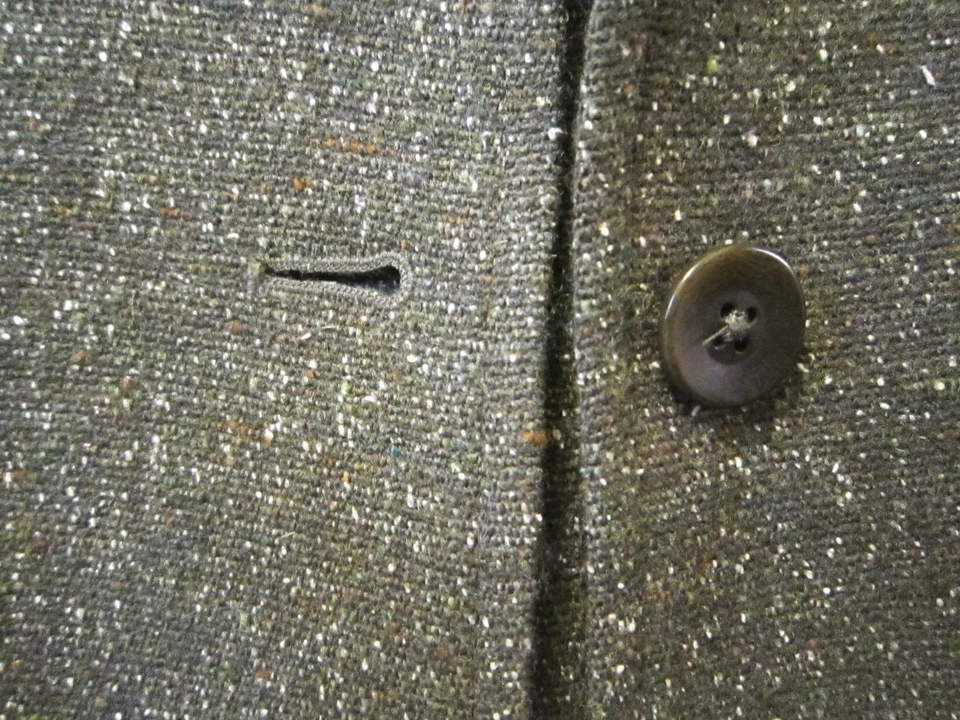 TALLA 6 CASLON MUJER VERDE 3 BTN MEZCLA LANA 2 PIEZAS CHAQUETA FALDA TRAJE, NORDSTROM, USADO EN EXCELENTE ESTADO Foto 4 de 4