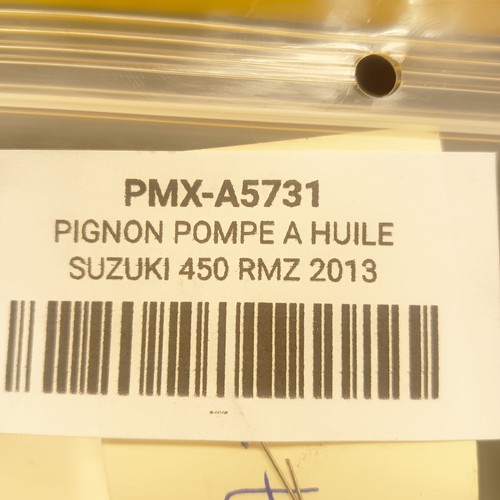 PIGNON POMPE A HUILE SUZUKI 450 RMZ 2013 RM-Z - Imagen 4 de 4