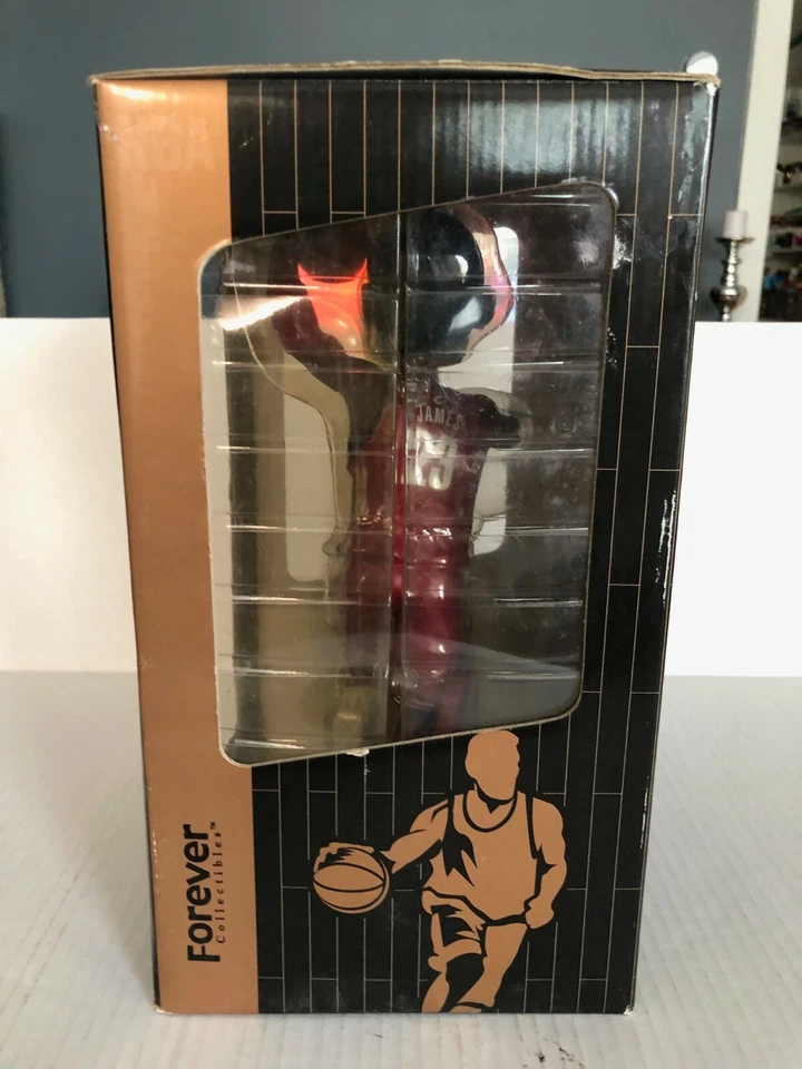 Lebron James 2003 10 pulgadas novato Bobblehead Cleveland Cavaliers Forever Legends Foto 2 de 4