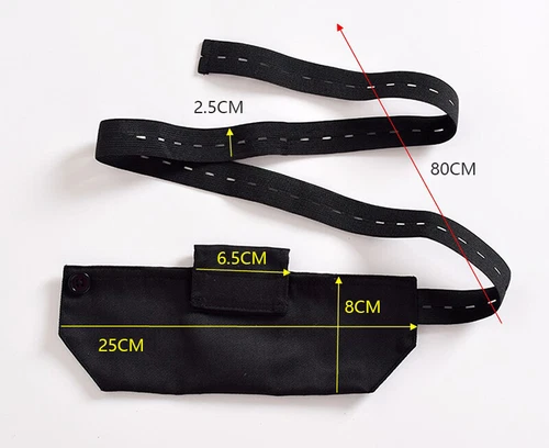 Breathable Grommet Peritoneal Dialysis Belt PD Catheter Holder Belt Adjustable - Picture 3 of 21