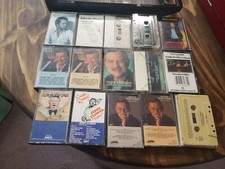 Lot of 15 Cassette Tapes Vtg Country Music George Jones, Merle Haggard, Charley 