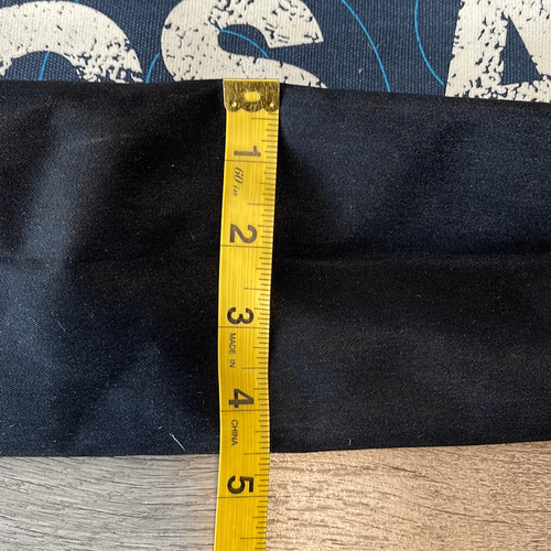 Robin Ruth Los Angeles Canvas Laptop Messenger Bag Navy New - Picture 10 of 10
