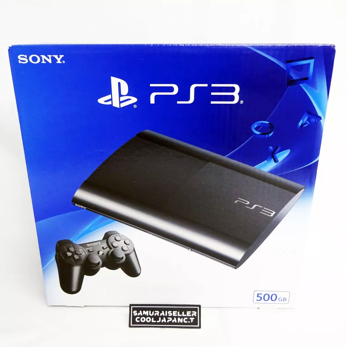 PS3: New Sony PlayStation 3 Slim Console (500 GB) - Black - Includes - The  Last of Us and GTA V Games Consoles - Zavvi US