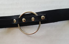 VINTAGE Metal & Leather Choker 16" Cosplay Sexy Party HOT Gothic Punk Playtime — photo 6