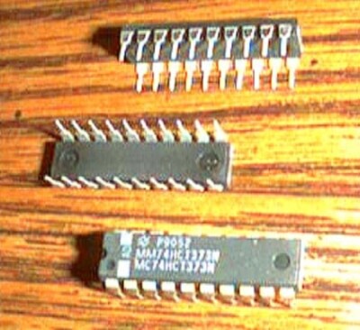 Lot of 16: National Semiconductor MM74HCT373N 