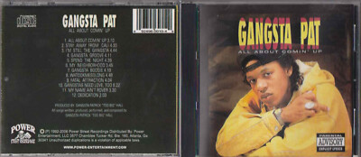 Gangsta Pat - All About Comin Up (Re-Release) Memphis Tennessee